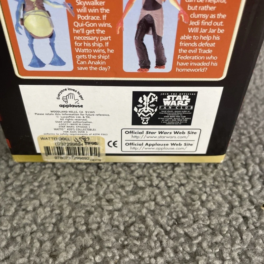 Applause‎ Star Wars Figure Episode 1 Watto Kids Collectible 6